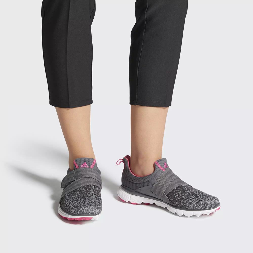 Adidas Climacool Knit Tenis De Golf Grises Para Mujer (MX-68304)